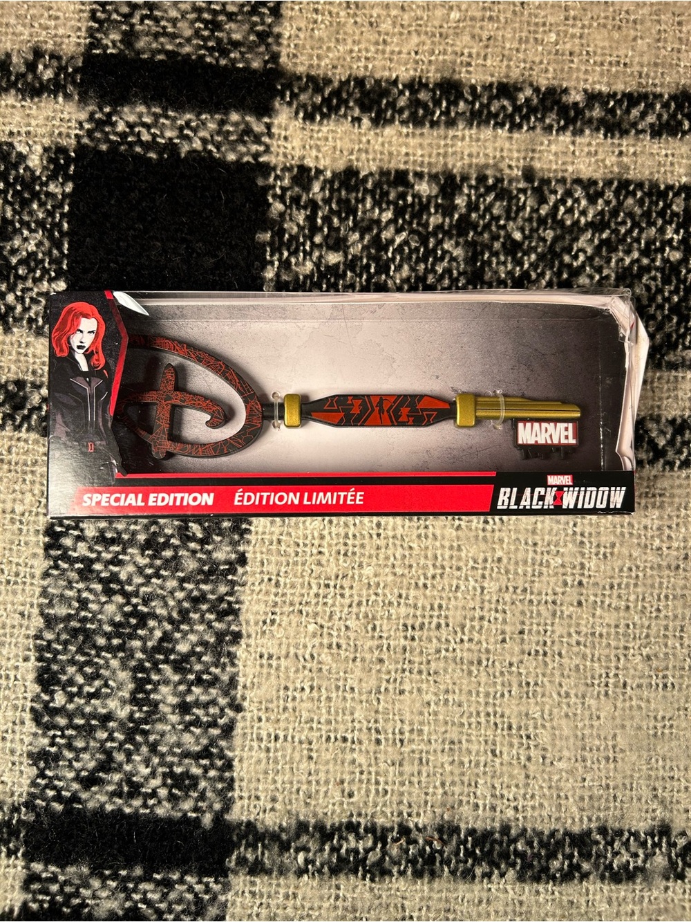 🐾2/$8- Marvel Black Widow- Special Edition Key -Disney